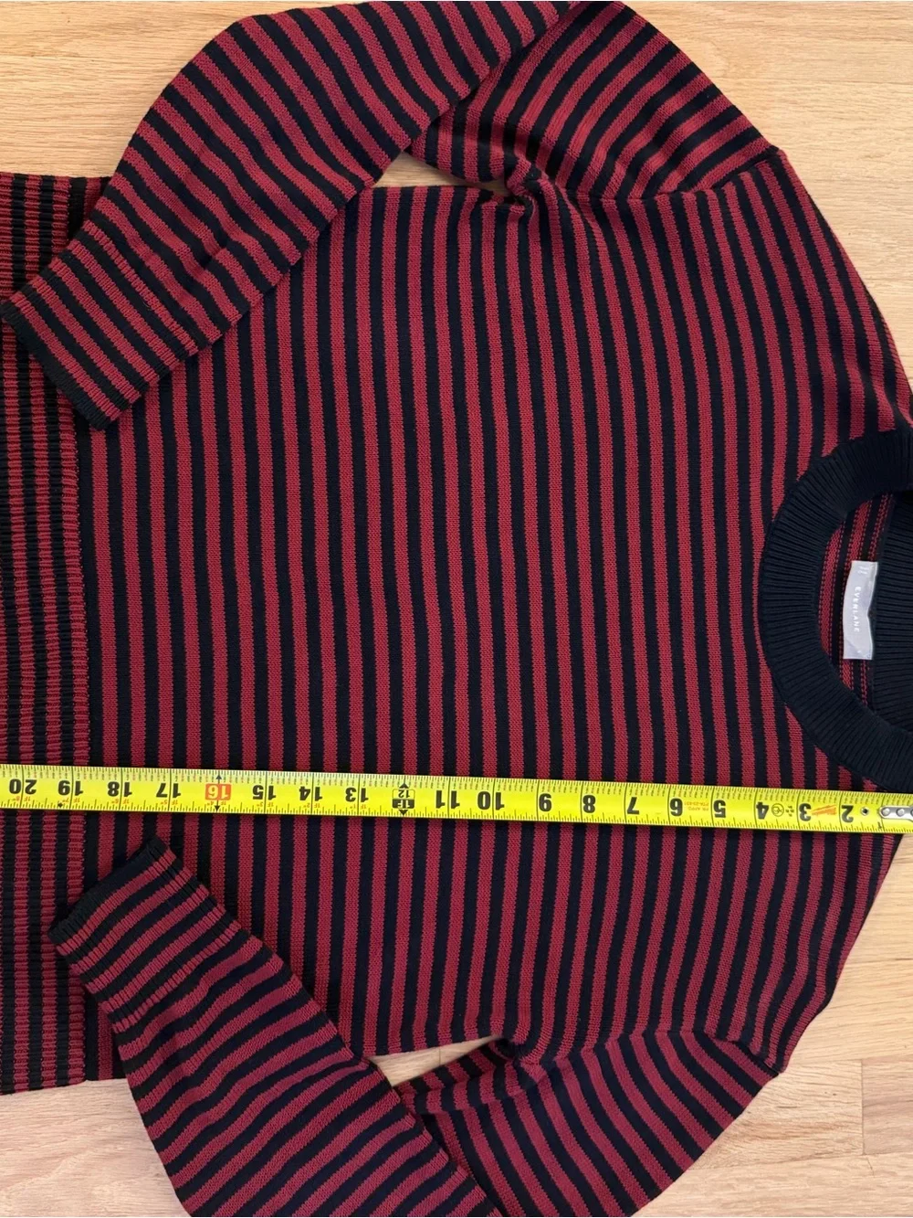 Everlane striped crewneck